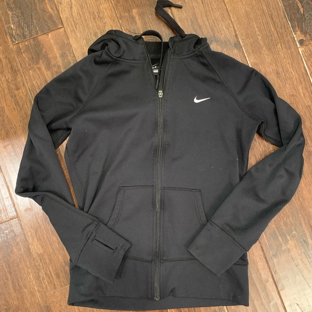 Nike fleece lined zip up